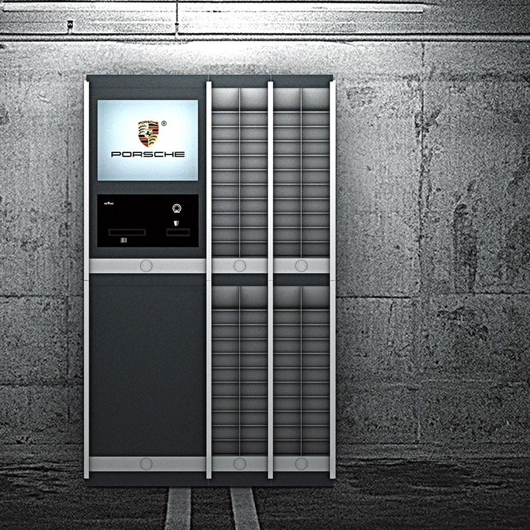 Einsatz stehend an Wand